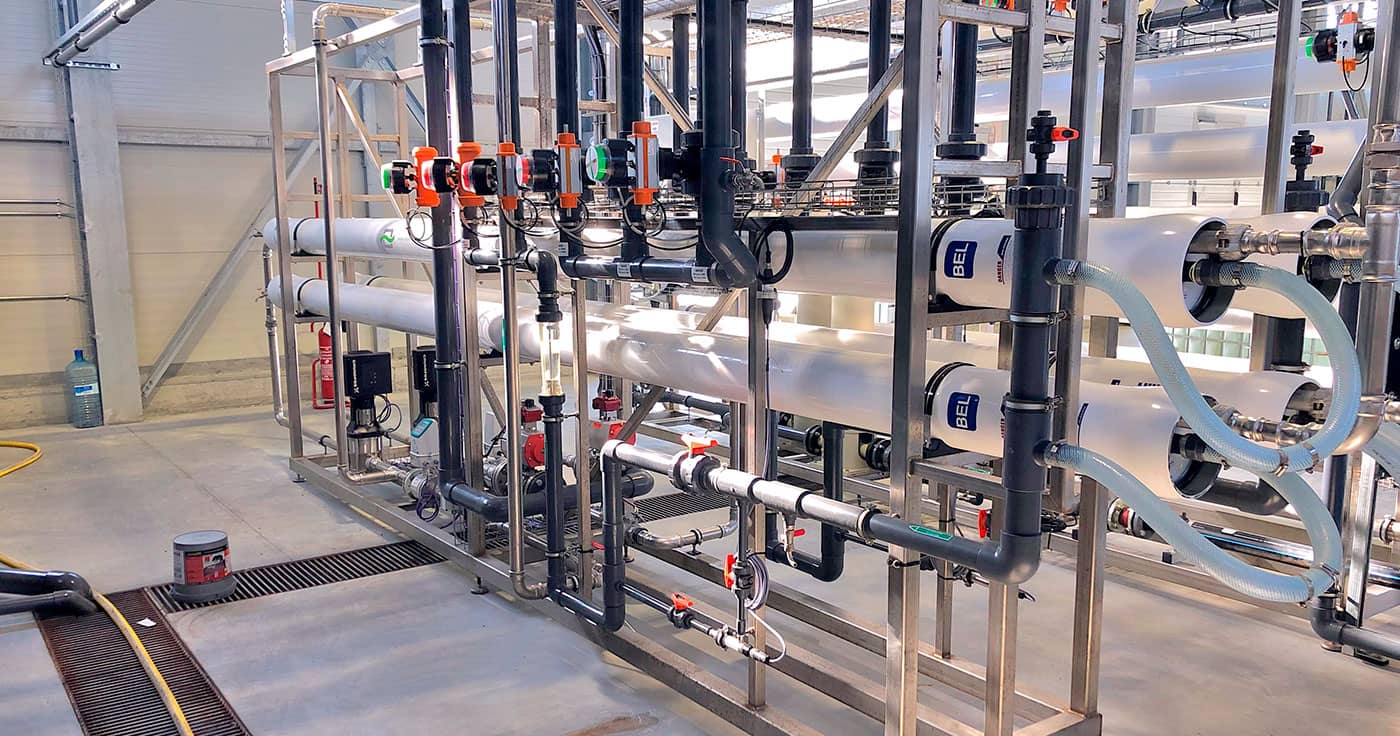 Impianto per il trattamento del percolato – Lentini