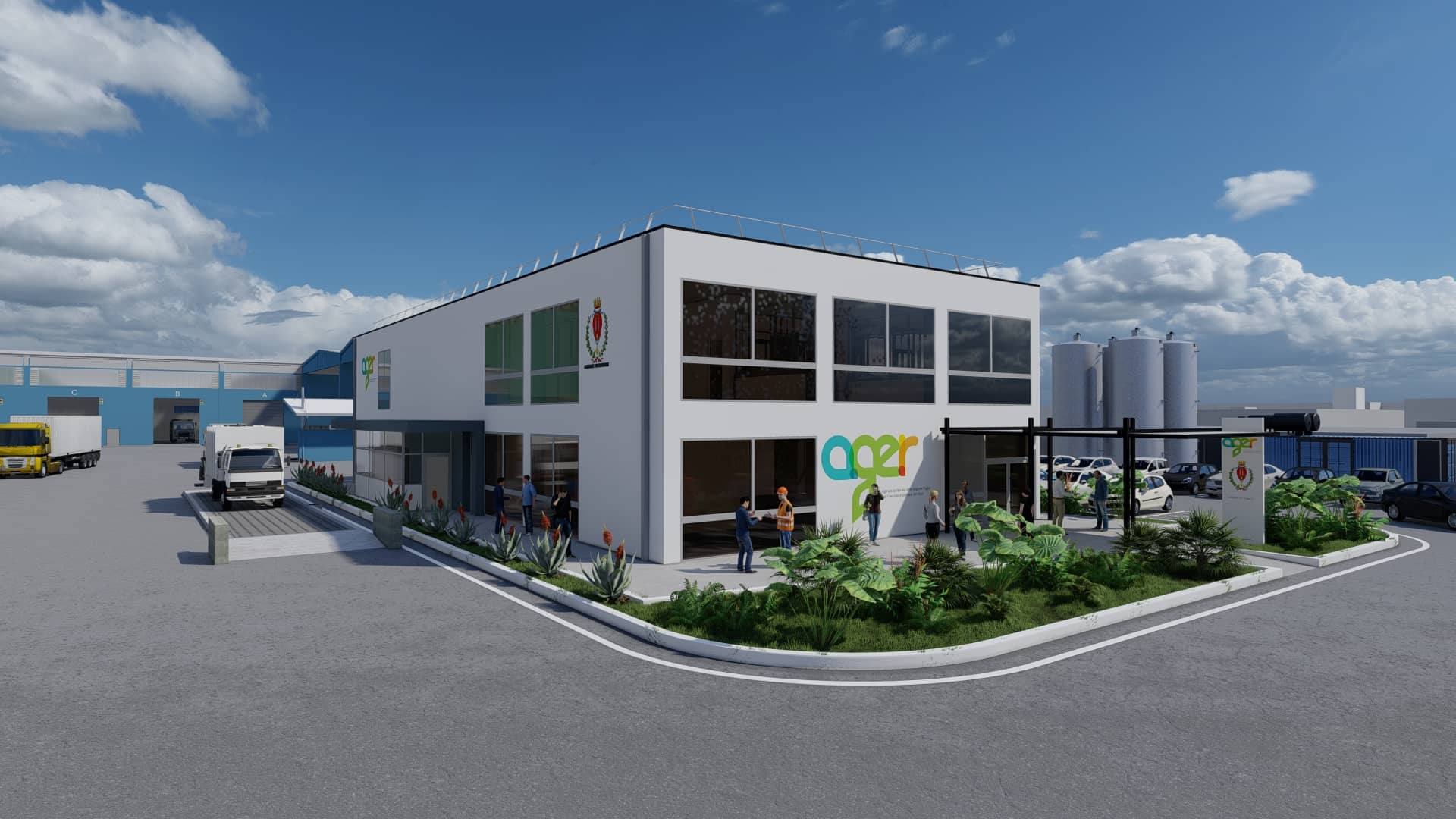 Piattaforma integrata per il trattamento dei rifiuti urbani – Brindisi