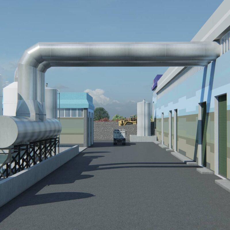 Impianto per la produzione di compost di qualità – Casal di Principe