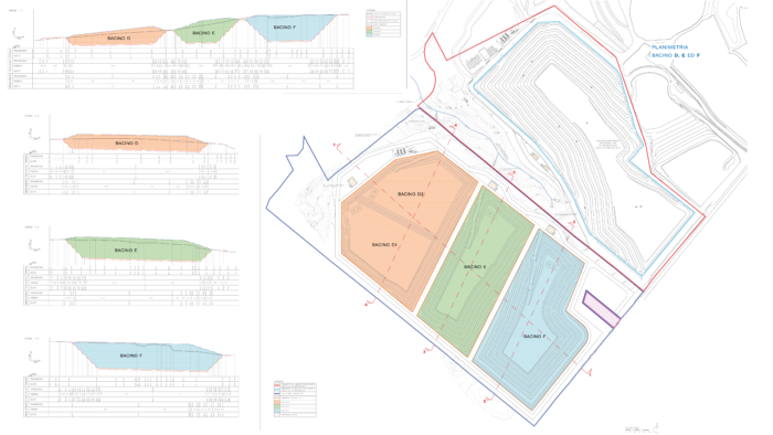 Discarica per rifiuti non pericolosi ampliamento: realizzazione bacini “D”, “E” ed “F” – Lentini