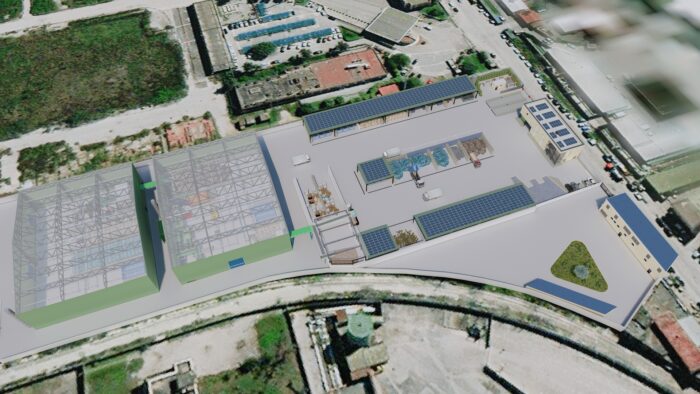 Highly automated paper and cardboard recovery facility – Napoli