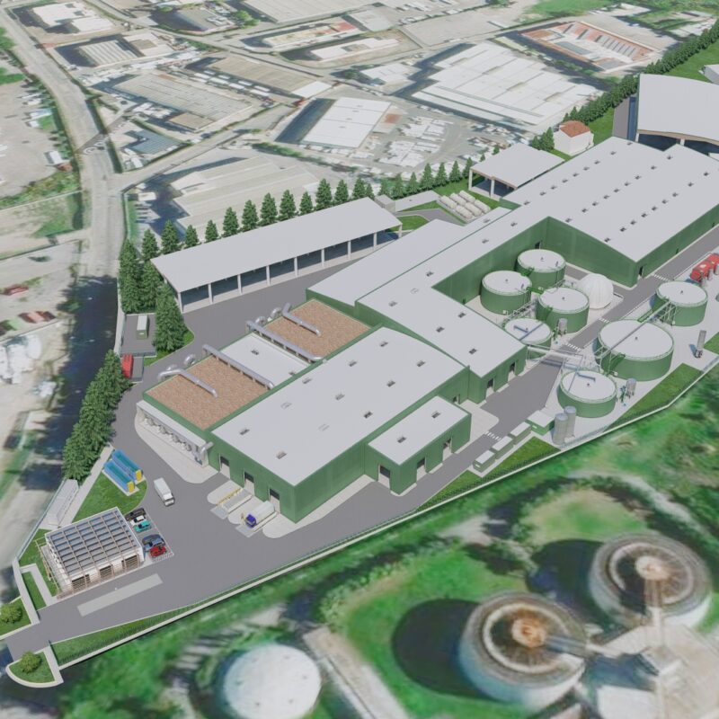 Revamping of the aerobic / anaerobic integrated plant for the treatment of OFMSW – Salerno