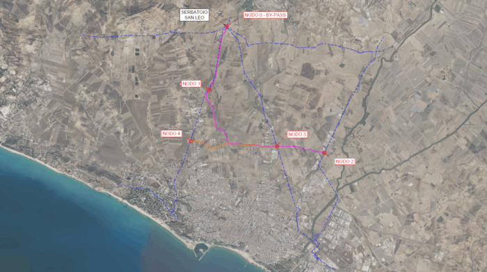 Nuova bretella serbatoio San Leo – Potabilizzatore di Gela