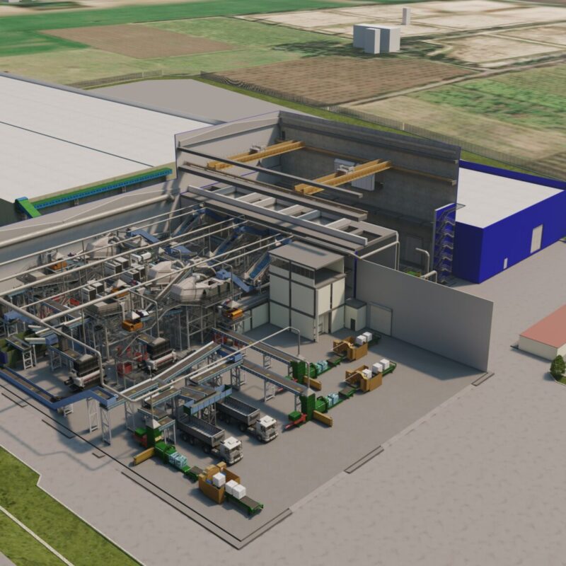Ammodernamento tecnologico degli impianti STIR presenti sul territorio della Regione Campania – Comune di Giugliano
